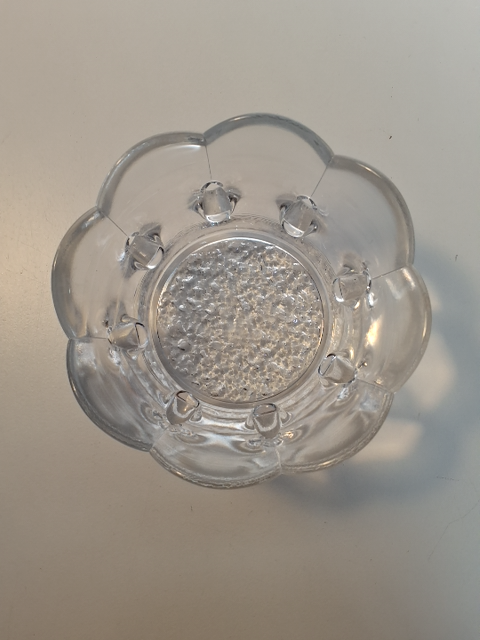 Glas skål